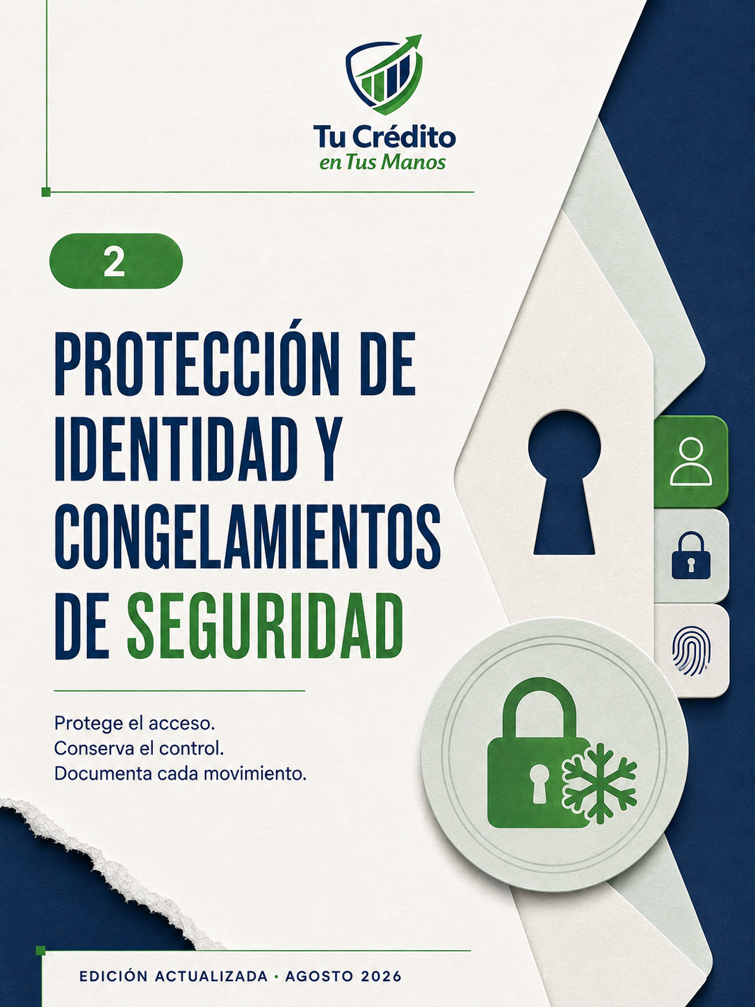 Portada de la herramienta complementaria Protección de Identidad y Congelamientos de Seguridad