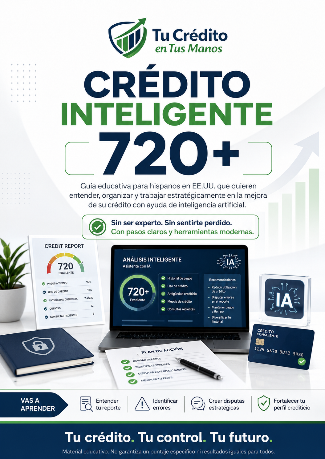Guía digital Crédito Inteligente 720+ de Tu Crédito en Tus Manos